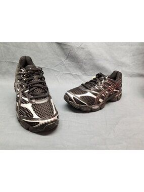 ASICS Gel-Cumulus 16 Sneakers Black/Pure Silver Men's Size 10.5 NEW NO BOX!